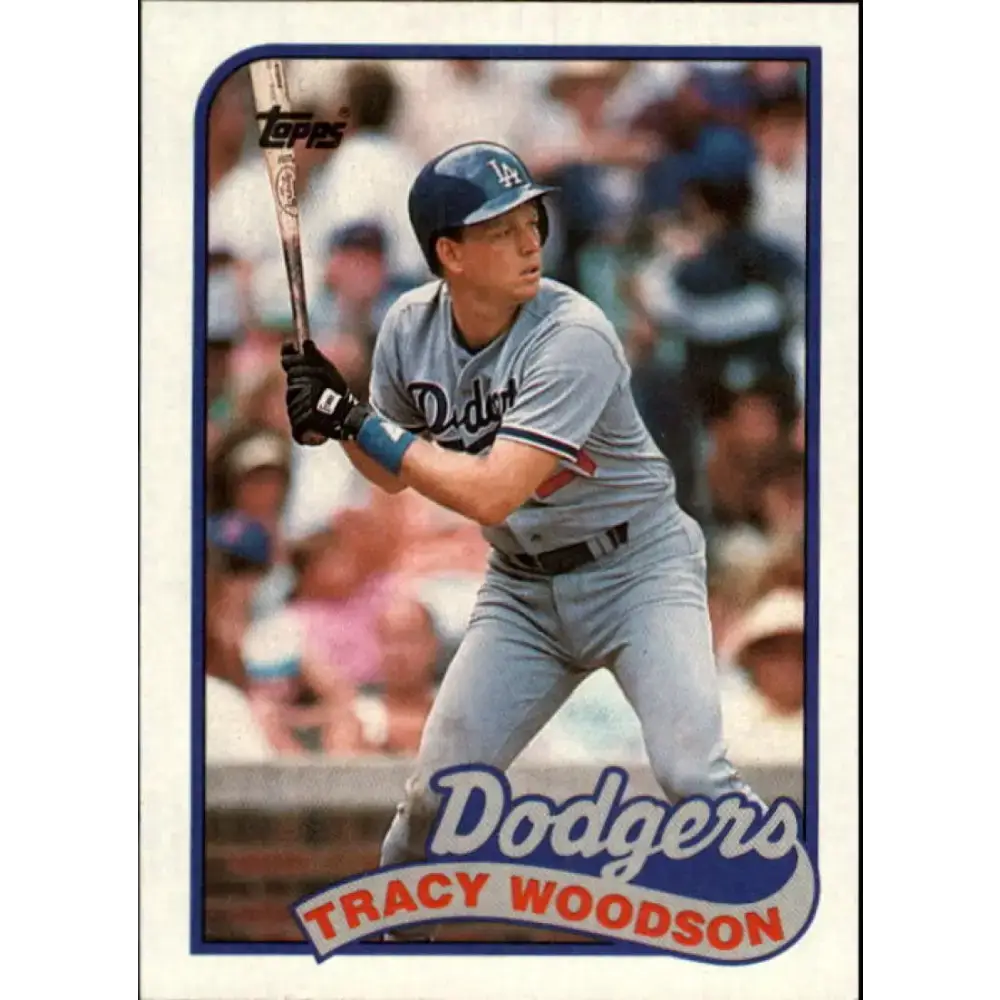 1989 Topps #306 Tracy Woodson NM-MT Los Angeles Dodgers Baseball Card