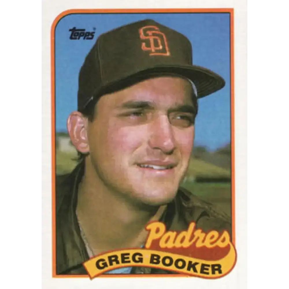 1989 Topps #319 Greg Booker NM-MT San Diego Padres Baseball Card