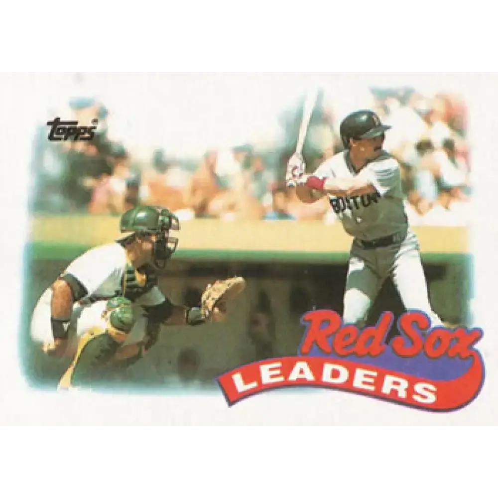 1989 Topps #321 Jody Reed Boston Red Sox TL NM-MT Boston Red Sox Baseball Card