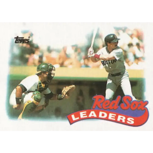 1989 Topps #321 Jody Reed Boston Red Sox TL NM-MT Boston Red Sox Baseball Card - Baseball Card Single