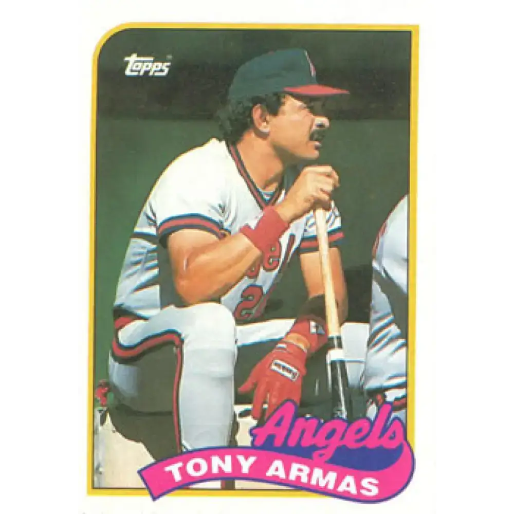 1989 Topps #332 Tony Armas NM-MT California Angels Baseball Card