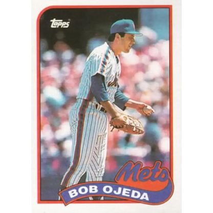 1989 Topps #333 Bob Ojeda NM-MT New York Mets Baseball Card