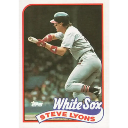1989 Topps #334 Steve Lyons NM-MT Chicago White Sox Baseball Card
