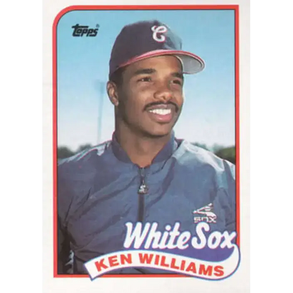 1989 Topps #34 Kenny Williams NM-MT Chicago White Sox Baseball Card
