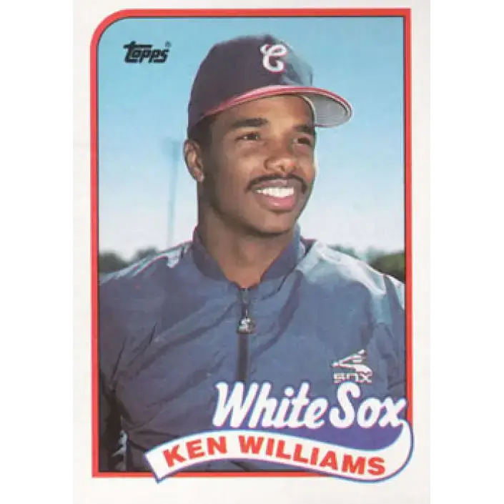 1989 Topps #34 Kenny Williams NM-MT Chicago White Sox Baseball Card - Baseball Card Single