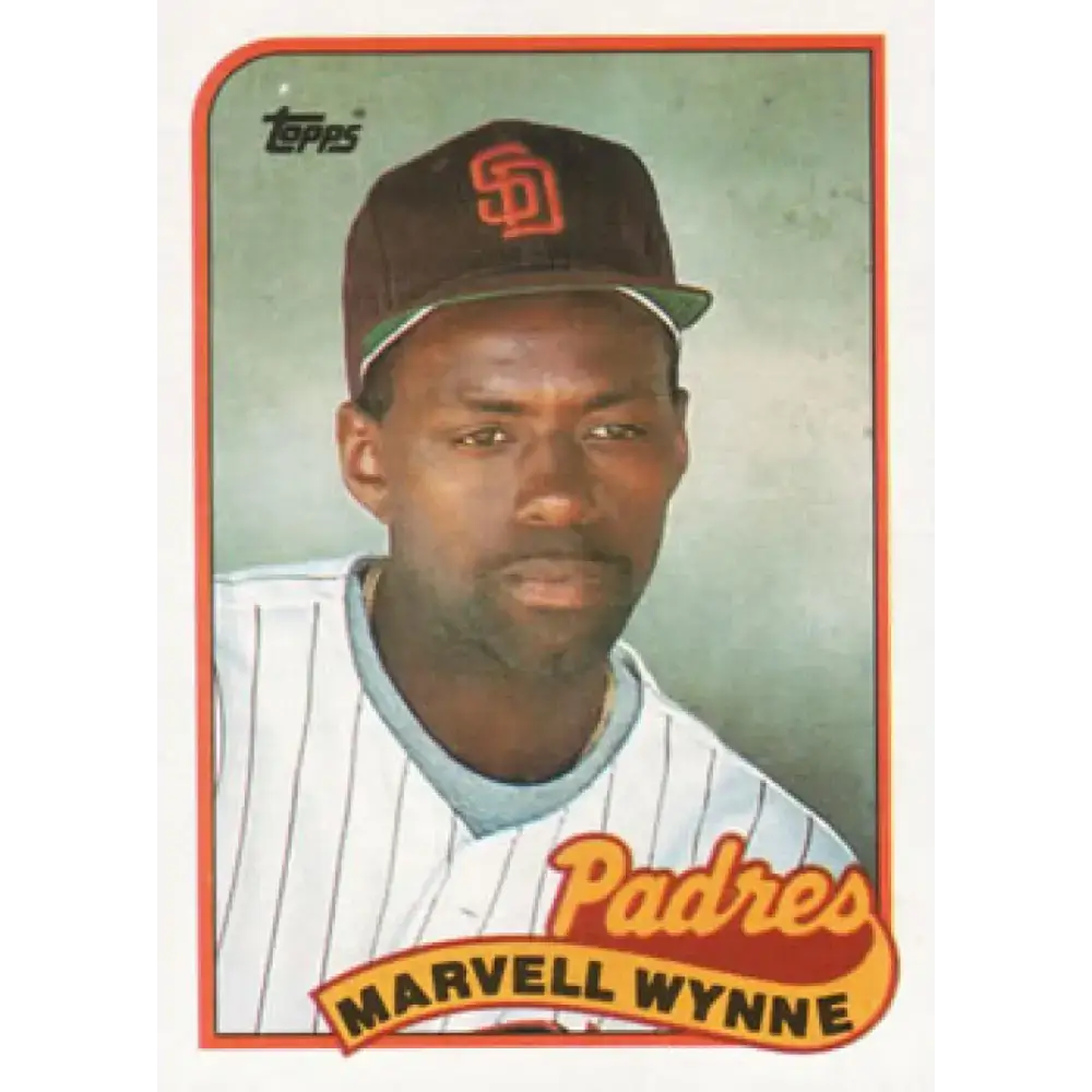 1989 Topps #353 Marvell Wynne NM-MT San Diego Padres Baseball Card - Baseball Card Single