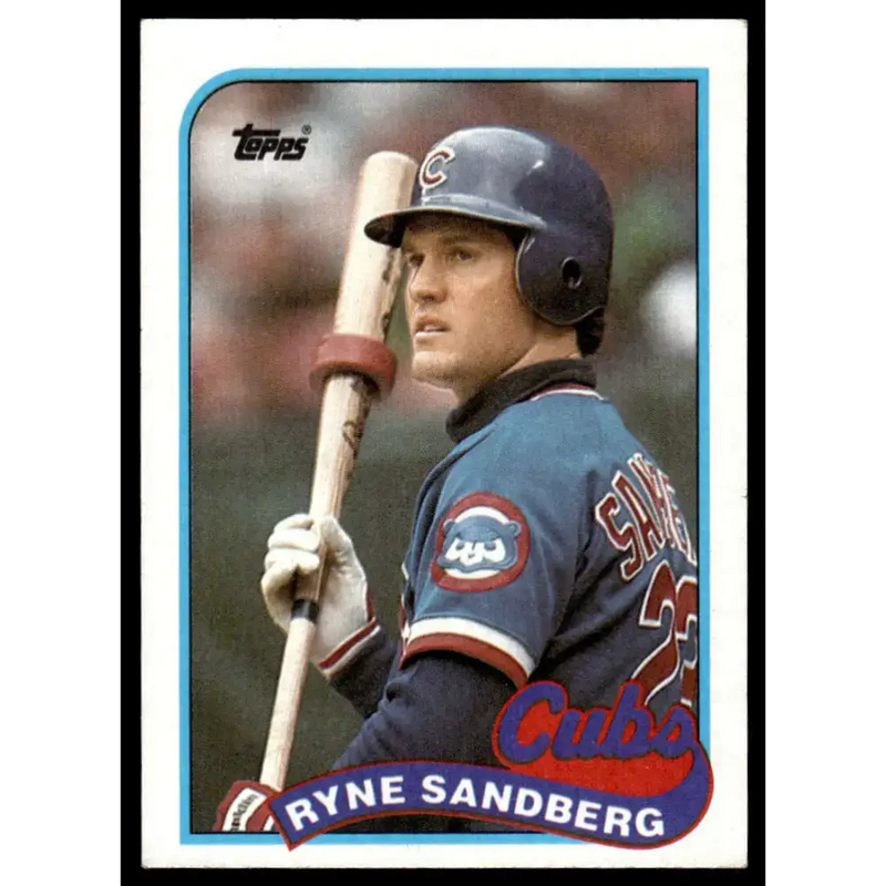 1989 Topps #360 Ryne Sandberg EX Chicago Cubs Baseball Card - Baseball Card Single