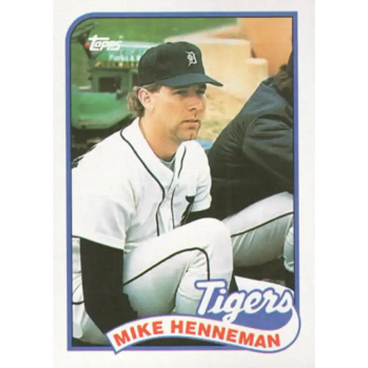 1989 Topps #365 Mike Henneman NM-MT Detroit Tigers Baseball Card