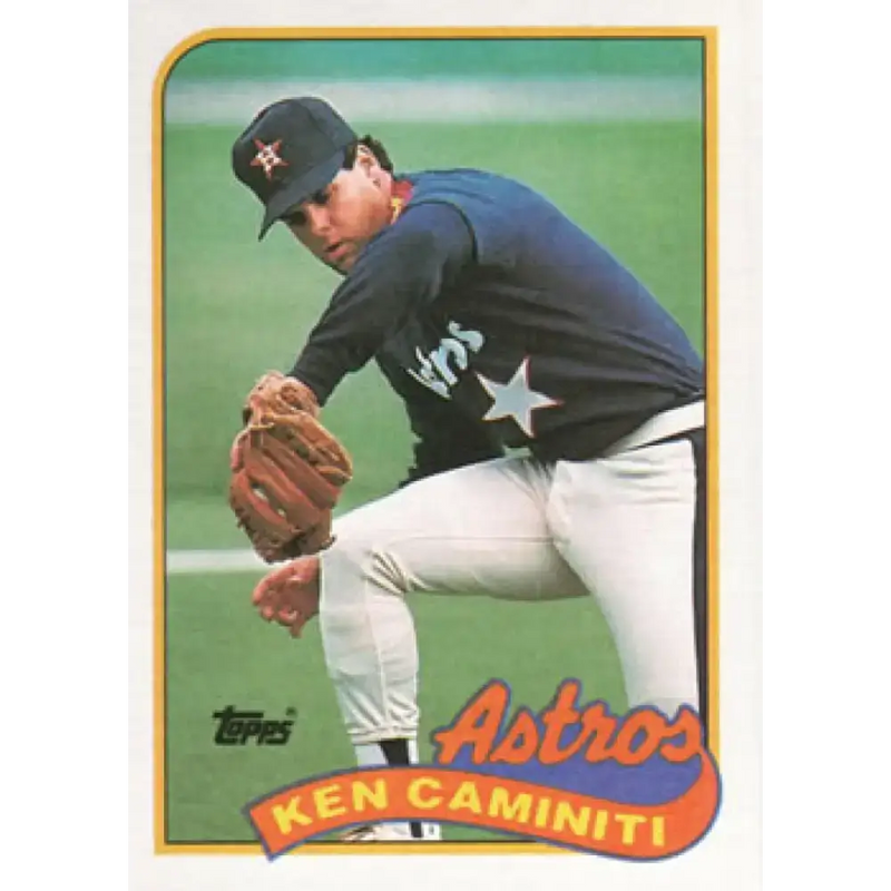 1989 Topps #369 Ken Caminiti NM-MT Houston Astros Baseball Card - Baseball Card Single