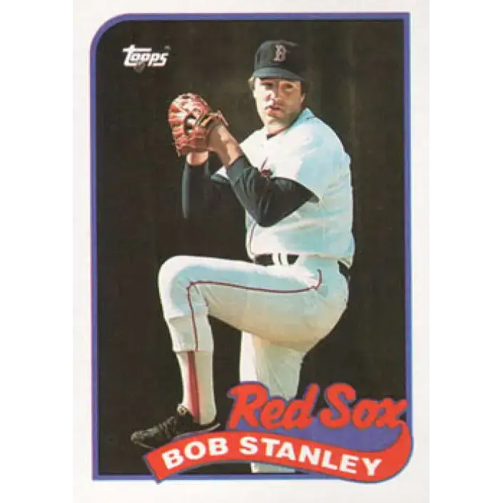 1989 Topps #37 Bob Stanley NM-MT Boston Red Sox Baseball Card - Baseball Card Single