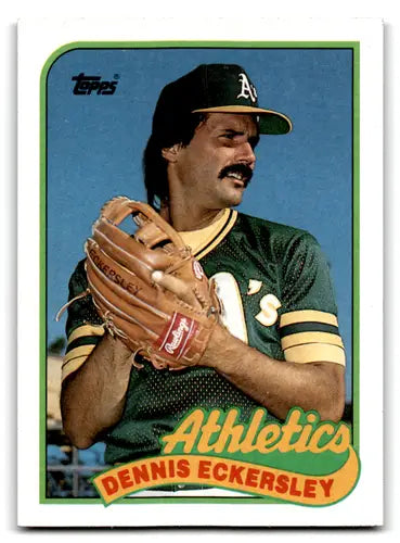 1989 Topps #370 Dennis Eckersley NM-MT Athletics ID:70882