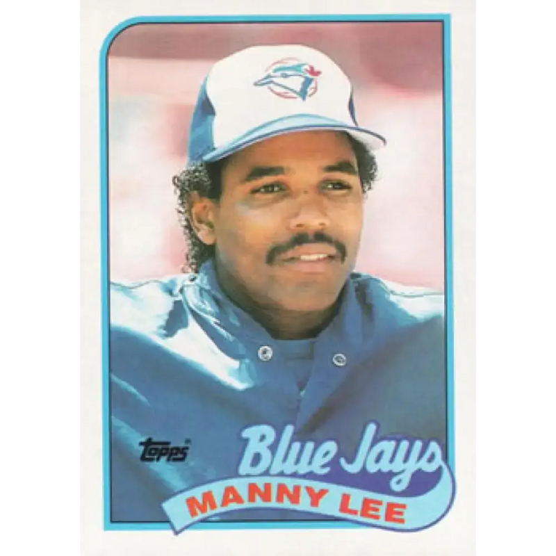 1989 Topps #371 Manuel Lee NM-MT Toronto Blue Jays Baseball Card - Baseball Card Single