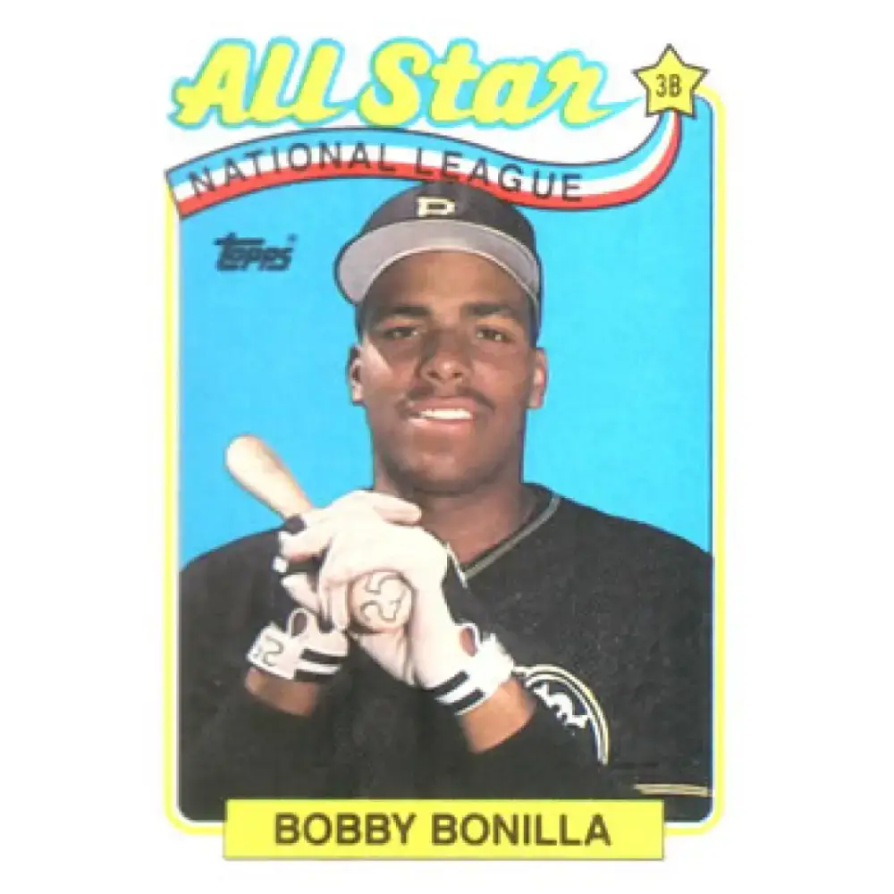 1989 Topps #388 Bobby Bonilla AS NM-MT Pittsburgh Pirates Baseball Card - Baseball Card Single