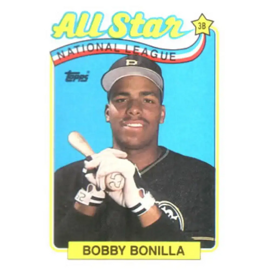 1989 Topps #388 Bobby Bonilla AS NM-MT Pittsburgh Pirates Baseball Card - Baseball Card Single