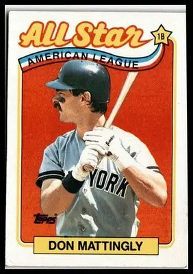 1989 Topps #397 Don Mattingly Collector’s Edition (Tiffany) - Baseball Card Single