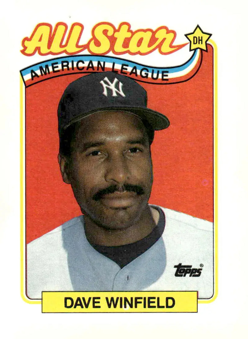1989 Topps #407 Dave Winfield - Baseball Card Single