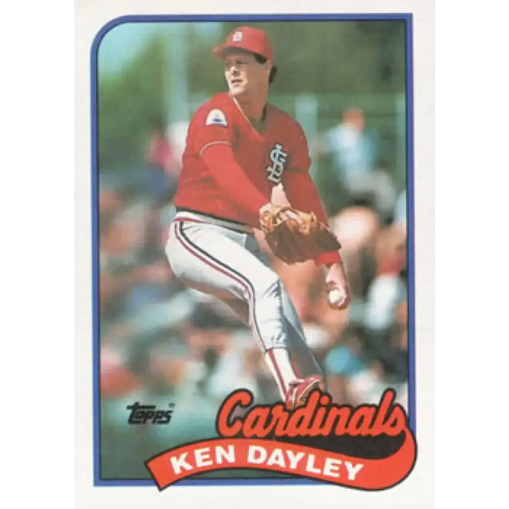 1989 Topps #409 Ken Dayley NM-MT St. Louis Cardinals Baseball Card - Baseball Card Single