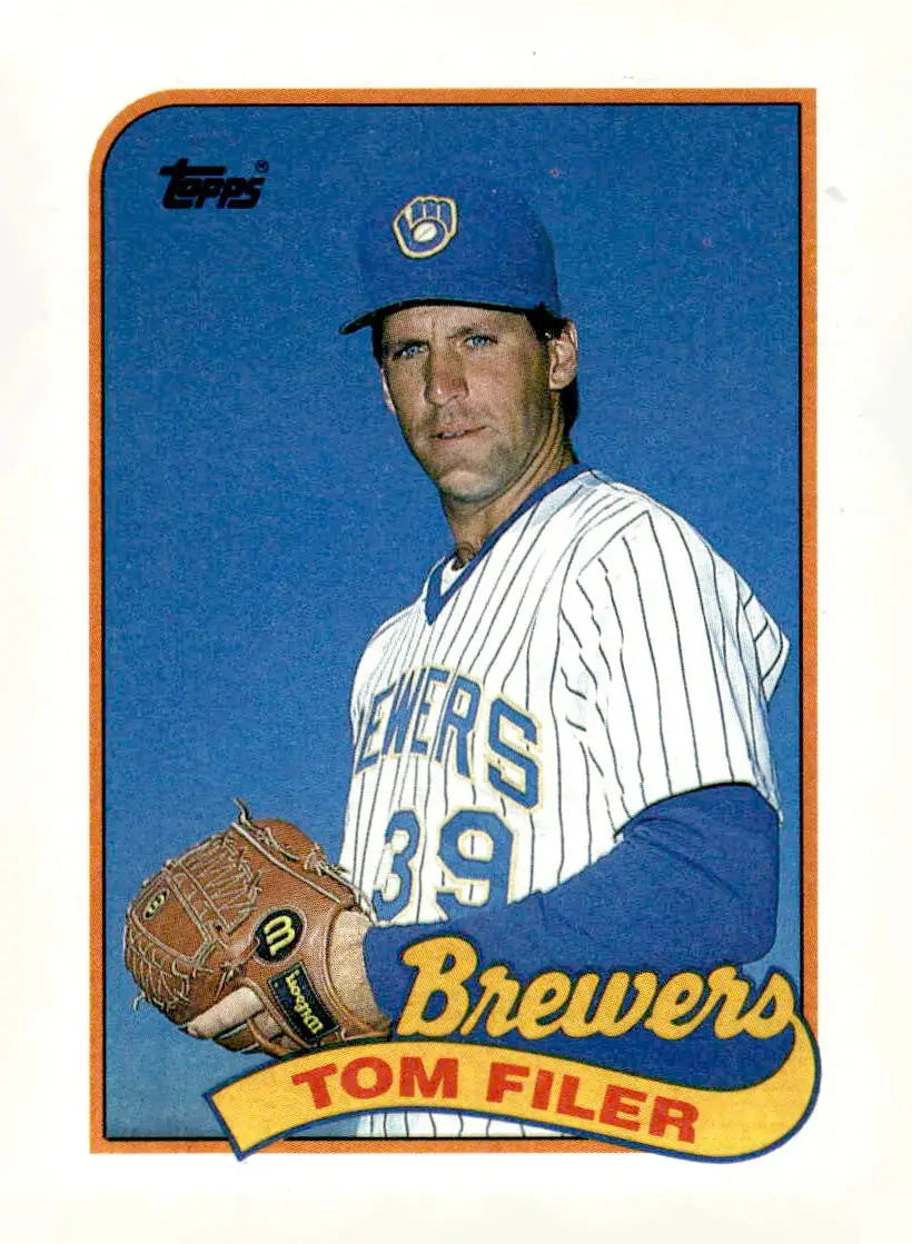 1989 Topps #419 Tom Filer - Baseball Card Single