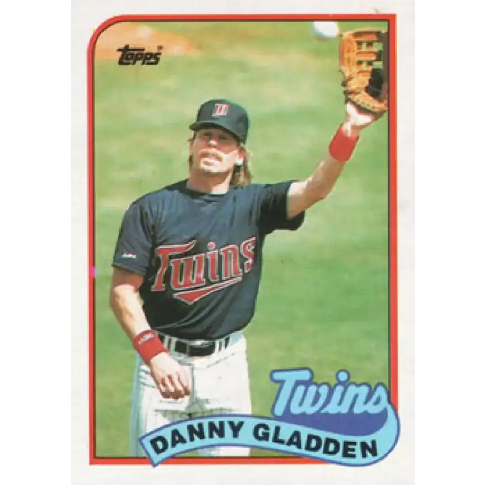 1989 Topps #426 Dan Gladden NM-MT Minnesota Twins Baseball Card - Baseball Card Single