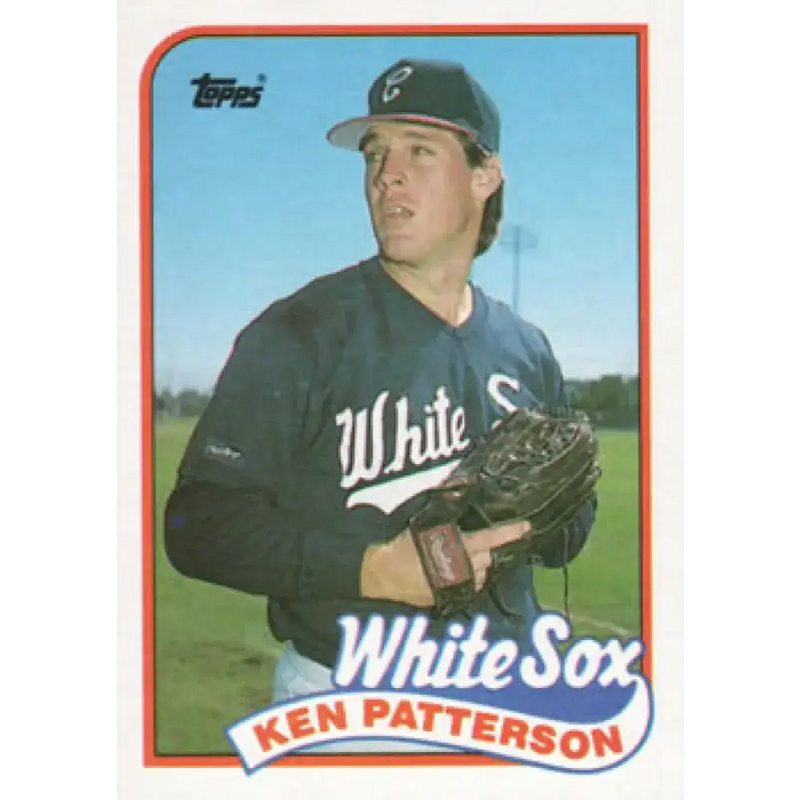1989 Topps #434 Ken Patterson NM-MT Chicago White Sox Baseball Card - Baseball Card Single