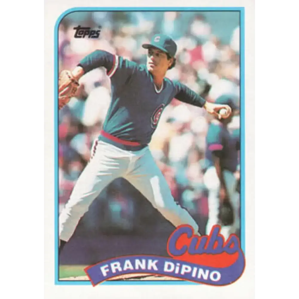 1989 Topps #439 Frank DiPino NM-MT Chicago Cubs Baseball Card - Baseball Card Single