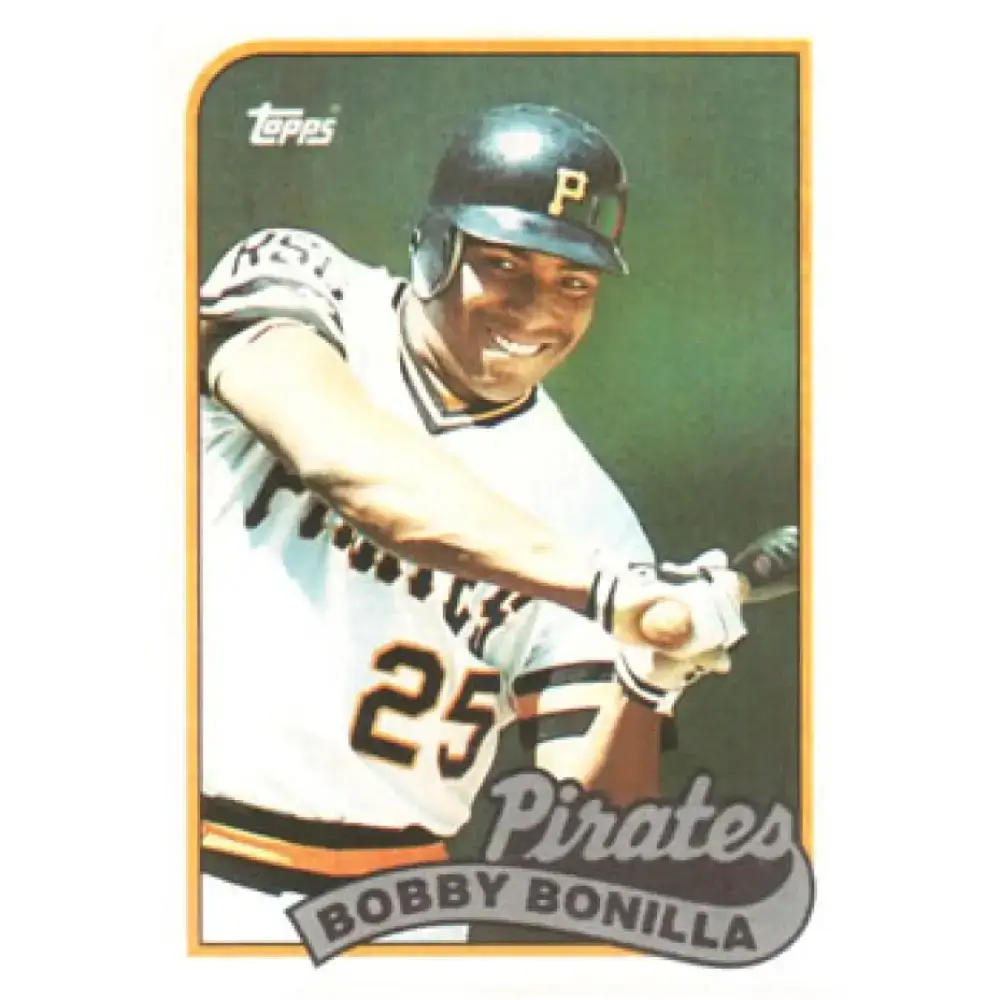 1989 Topps #440 Bobby Bonilla NM-MT Pittsburgh Pirates Baseball Card - Baseball Card Single