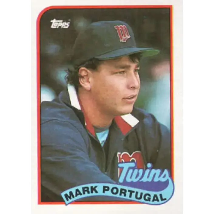 1989 Topps #46 Mark Portugal NM-MT Minnesota Twins Baseball Card - Baseball Card Single
