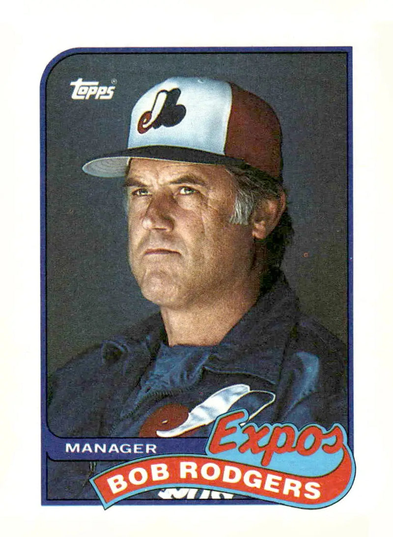 1989 Topps #474 Bob Rodgers - Baseball Card Single