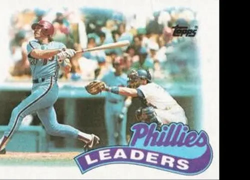 Original gloss Baseball card featuring Mike Schmidt of the Philadelphia Phillies