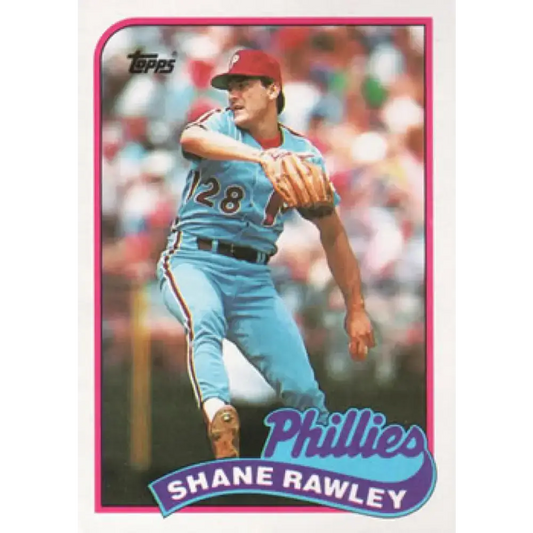 1989 Topps #494 Shane Rawley NM-MT Philadelphia Phillies Baseball Card - Baseball Card Single