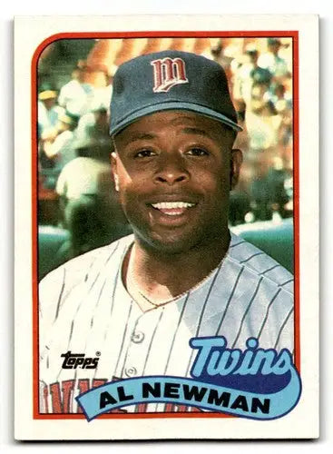 1989 Topps #503 Al Newman Minnesota Twins Baseball Cards EX/NM ID:53787 - Baseball Card Single