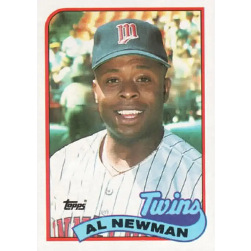 1989 Topps #503 Al Newman NM-MT Minnesota Twins Baseball Card - Baseball Card Single