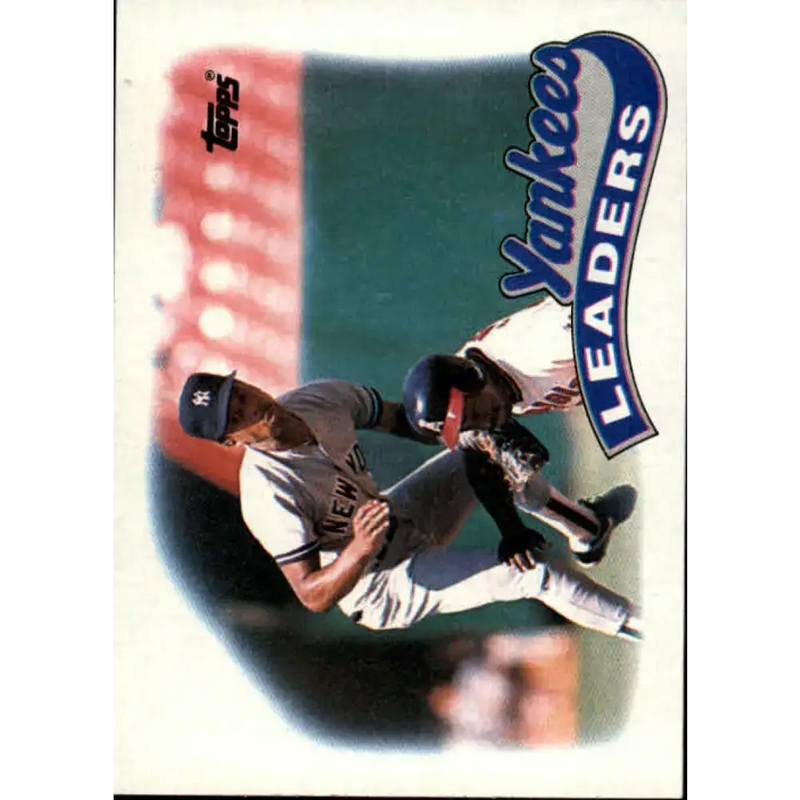 1989 Topps #519 Willie Randolph New York Yankees TL NM-MT New York Yankees Baseball Card - Baseball Card Single
