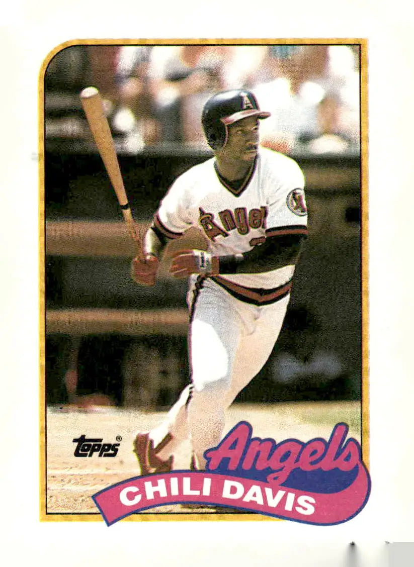 1989 Topps #525 Chili Davis - Baseball Card Single