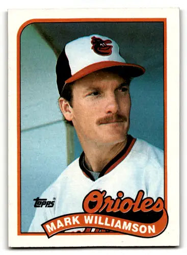 1989 Topps #546 Mark Williamson NM Near Mint Orioles ID:63781 - Baseball Card Single