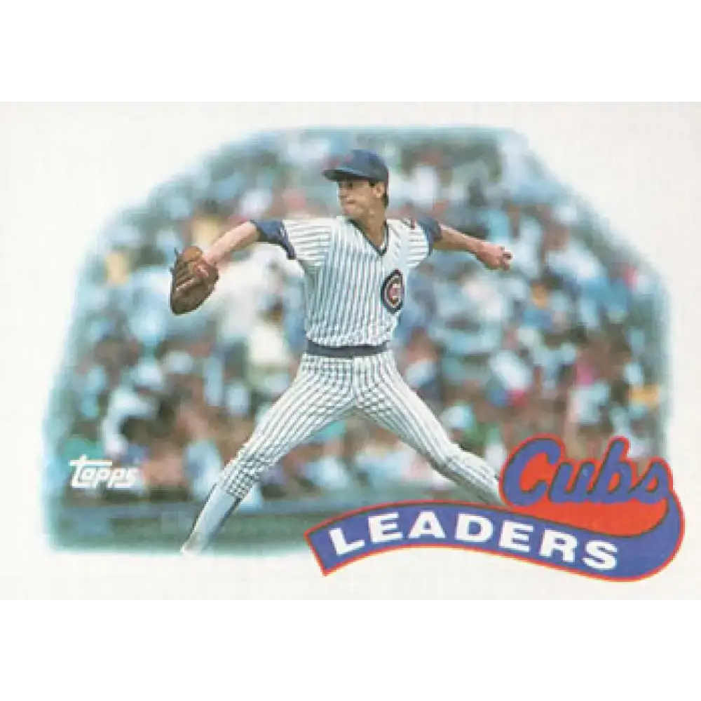 1989 Topps #549 Jamie Moyer Chicago Cubs TL NM-MT Chicago Cubs Baseball Card - Baseball Card Single