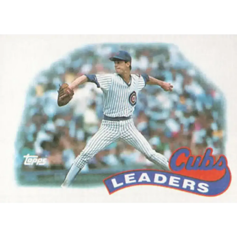 1989 Topps #549 Jamie Moyer Chicago Cubs TL NM-MT Chicago Cubs Baseball Card - Baseball Card Single