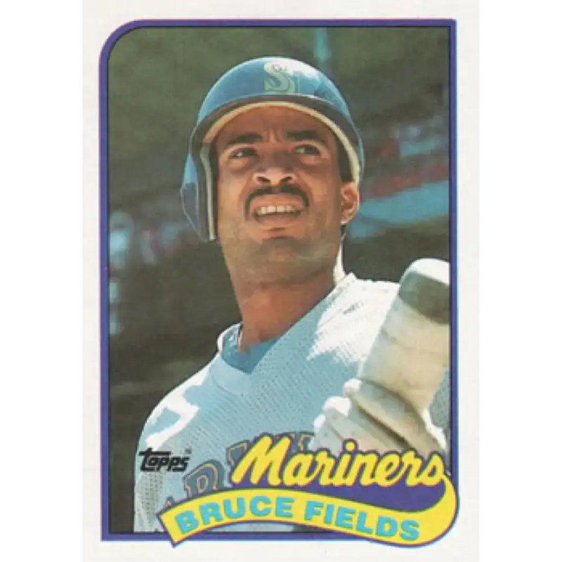 1989 Topps #556 Bruce Fields NM-MT Seattle Mariners Baseball Card - Baseball Card Single