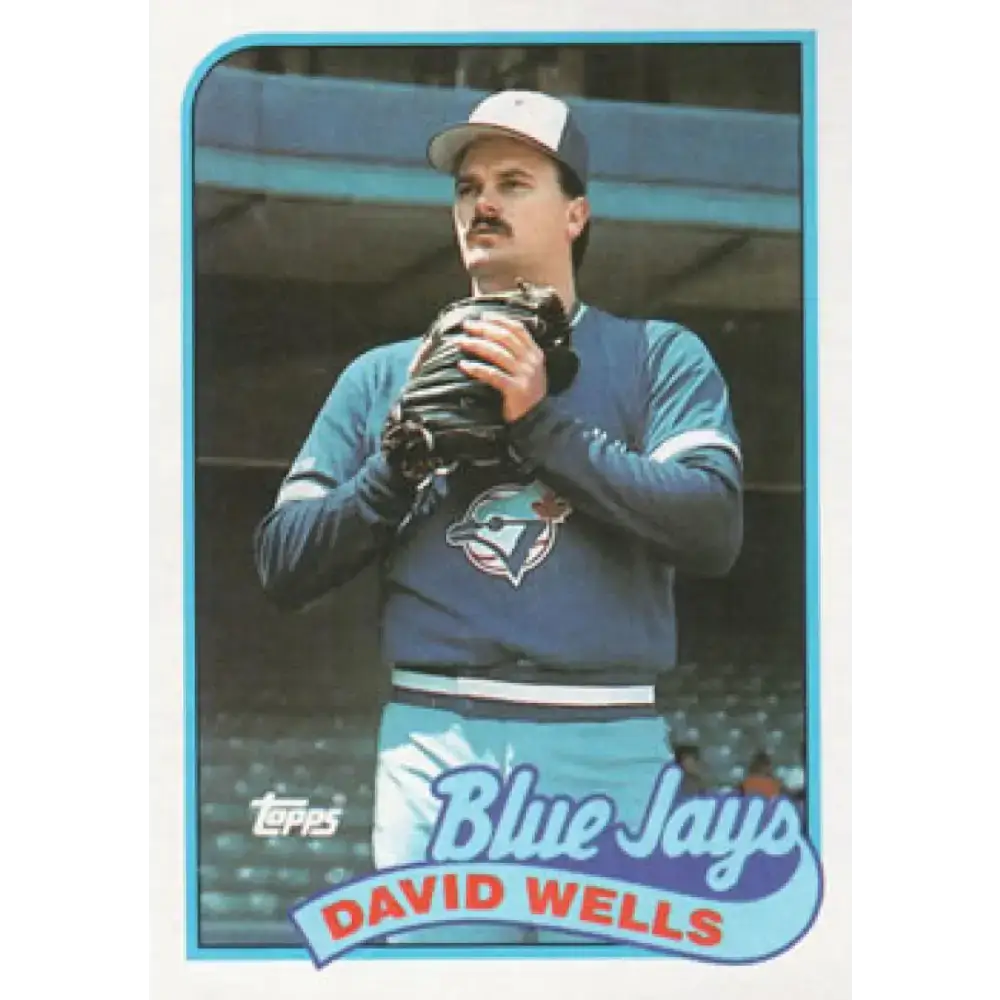 1989 Topps #567 David Wells UER NM-MT Toronto Blue Jays Baseball Card - Baseball Card Single