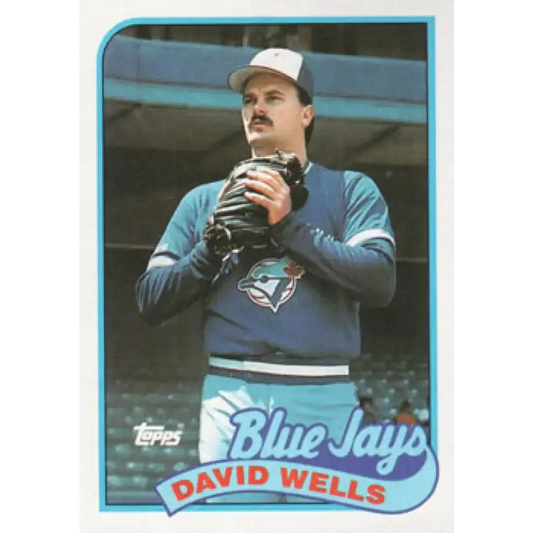 1989 Topps #567 David Wells UER NM-MT Toronto Blue Jays Baseball Card - Baseball Card Single