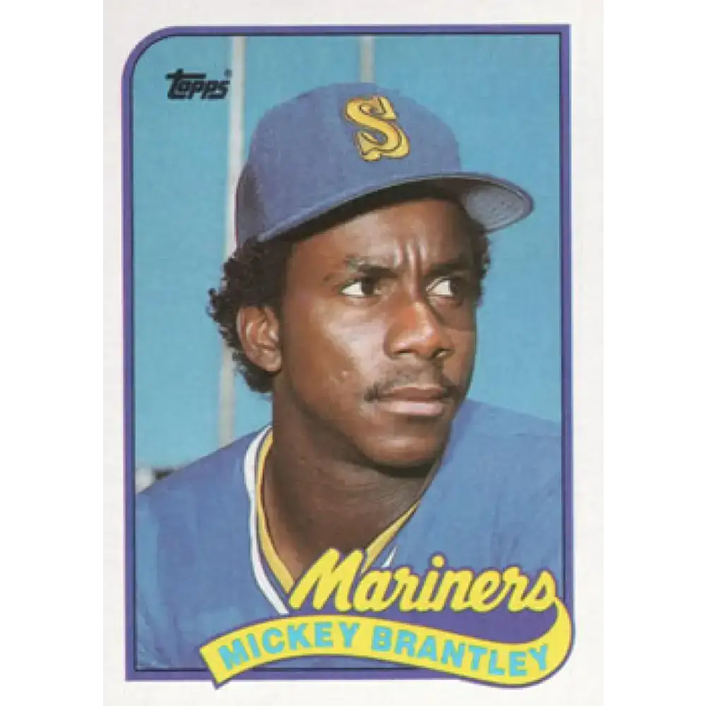 1989 Topps #568 Mickey Brantley NM-MT Seattle Mariners Baseball Card - Baseball Card Single