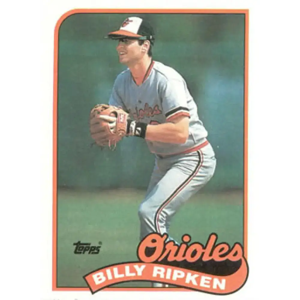1989 Topps #571 Billy Ripken NM-MT Baltimore Orioles Baseball Card - Baseball Card Single