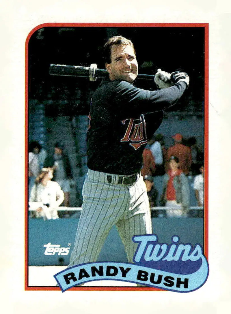 1989 Topps #577 Randy Bush - Baseball Card Single