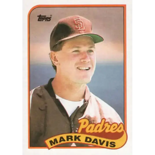 1989 Topps #59 Mark Davis NM-MT San Diego Padres Baseball Card - Baseball Card Single