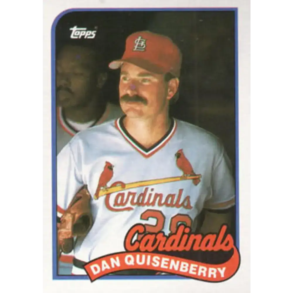 1989 Topps #612 Dan Quisenberry NM-MT St. Louis Cardinals Baseball Card - Baseball Card Single