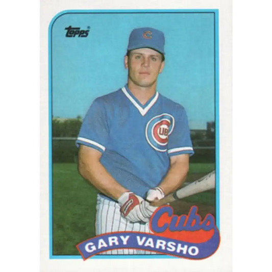 1989 Topps #613 Gary Varsho NM-MT Chicago Cubs Baseball Card - Baseball Card Single