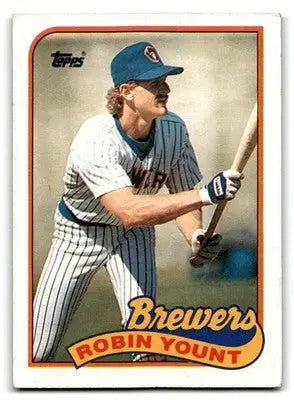 1989 Topps #615 Robin Yount - Baseball Card Single
