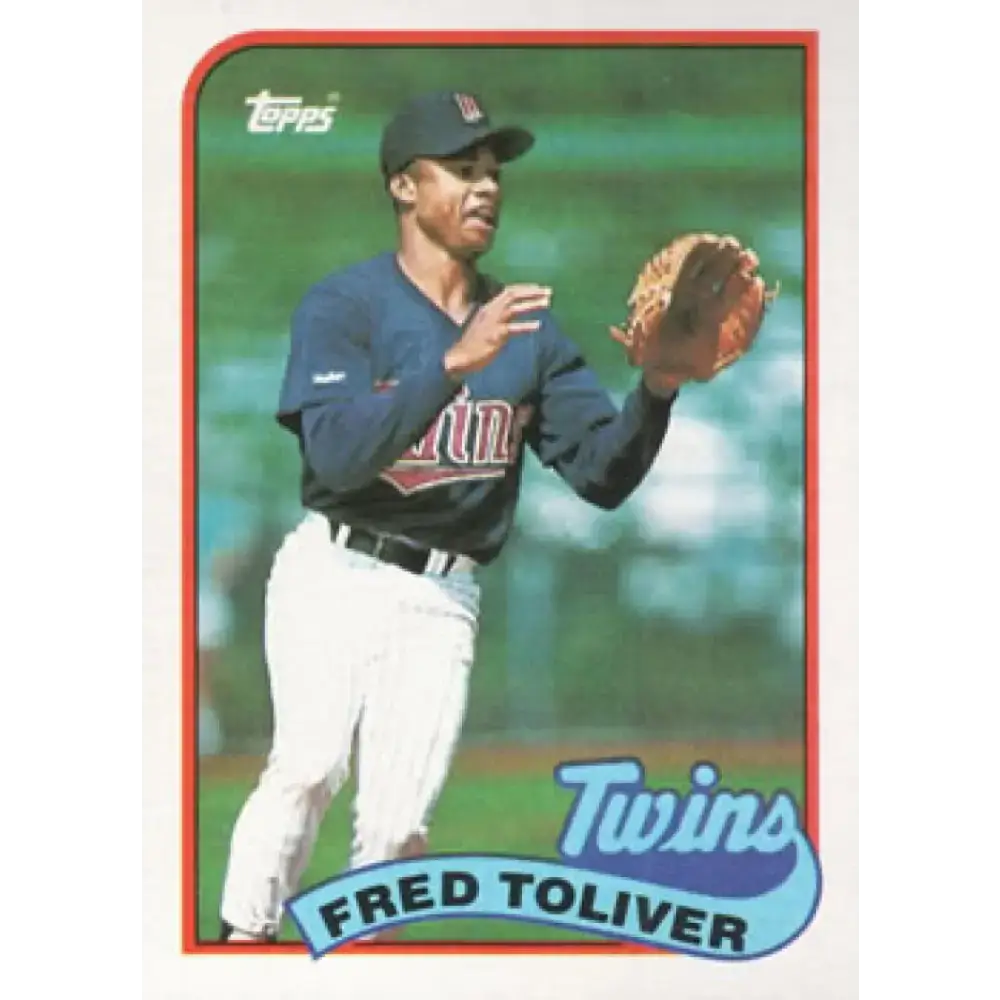 1989 Topps #623 Fred Toliver NM-MT Minnesota Twins Baseball Card