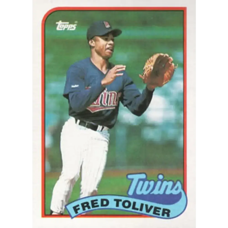 1989 Topps #623 Fred Toliver NM-MT Minnesota Twins Baseball Card