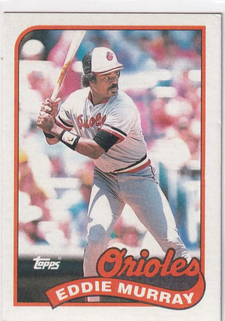 1989 TOPPS #625 EDDIE MURRAY- BALTIMORE ORIOLES